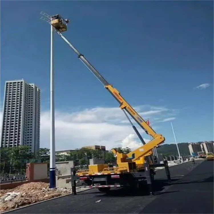 莱阳维修路灯的曲臂升降车出租