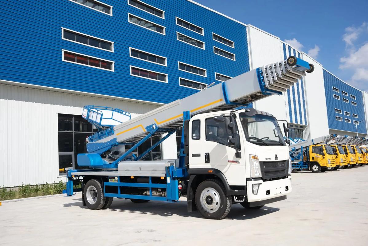 莱阳出租云梯车高空作业车 建筑垃圾搬运